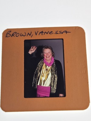 VANESSA BROWN FILM ACTRESS VINTAGE COLOR TRANSPARENCY 35MM SLIDE