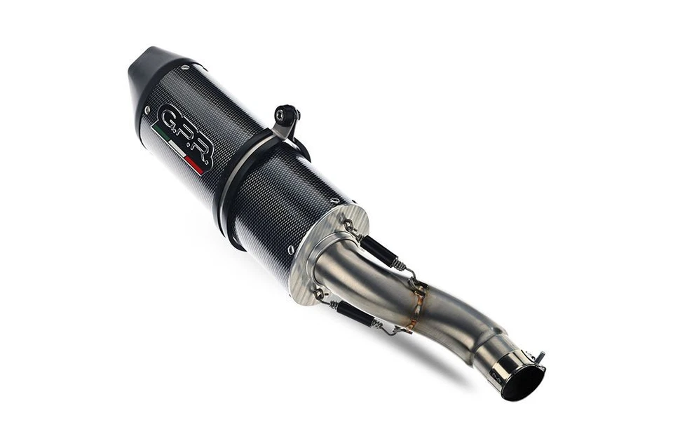 Silenciador de escape GPR Furore Poppy Slip-on para BMW HP2 Enduro 2006-2009 Foto 4 de 4