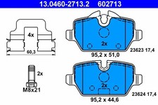 Bremsbelagsatz, Scheibenbremse 13.0460-2713.2 ATE f�r MINI BMW