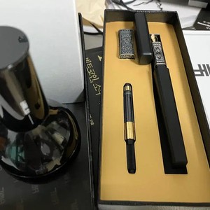 Kumson Fountain Pen with Gold Nib - Full Set with Case & Warranty