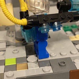 LEGO Batman 2006 Mr. Freeze Minifigure from 7783 Batcave - /As Is