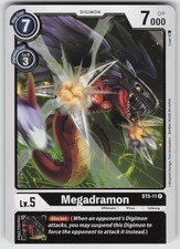 Megadramon Rare Starter Deck 05: Machine Black ST5-11 R LP