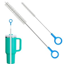 Straw Cleaner Brush for Baby Bottle, Extra Long 12inch Straw Brush Cleaner wi...