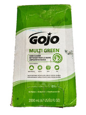 GOJO 7265 Multi Green Hand Cleaner 2000 mL 2 Liter Bag-in-Box Refill Exp 12/2027 0.37 per fl oz