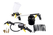 Michelin KIT 8 Druckluft Set 8tlg Kompressor Zubeh&ouml;r Lackierpistole Reifenf&uuml;ller