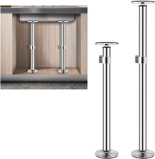Undermount Sink Brackets, Stainless Steel Undermount Sink Support Brackets, 17.8