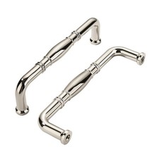 10 PCS Polished Nickel Kitchen Cabinet Drawer Pulls Handles 5 Inch