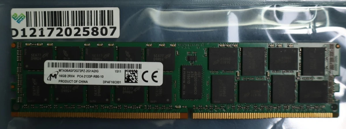 Micron Computer PC4-17000 (DDR4-2133) Bus Speed Memory (RAM) for