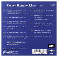 Shostakovich - Complete Symphonies - CD 2BVG The Fast Free Shipping