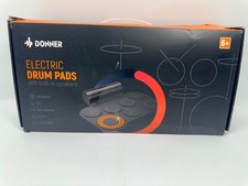Donner DED-20 Electronic Drum Kit Roll Up 7 Pad Electric Drum Built-in Speaker