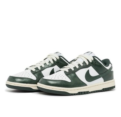 NEW Nike Dunk Low 'Vintage Green' White Coconut Milk DQ8580-100 Women's Size 7