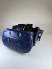 HTC Vive Pro HMD OLED Virtual Reality VR Headset Only + Cable - Tested Working