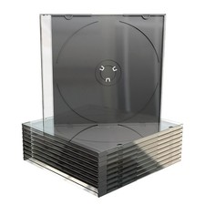 50 MediaRange Custodie Singole MACCHINABILI per CD/DVD Slim 5,2mm BOX21-M