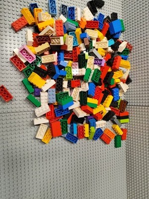 250x LEGO  3001 Basis Basic Grundbausteine 2x4 Hohe Steine bunt gemischt