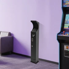 5.1L Standing Cigarette Butt Disposal w/Inner Bucket Standing Ashtray Cigarette