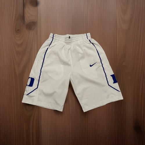 Nike Duke Blue Devil Basketball Shorts White - Size Small *MAKE ME AN OFFER*