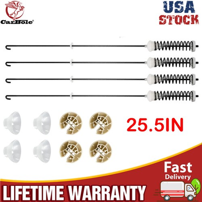 #ad 4 For Amana Washer NTW4705EW0 NTW4516FW3 W10780045 Washer Suspension Rods 25.5in $35.59