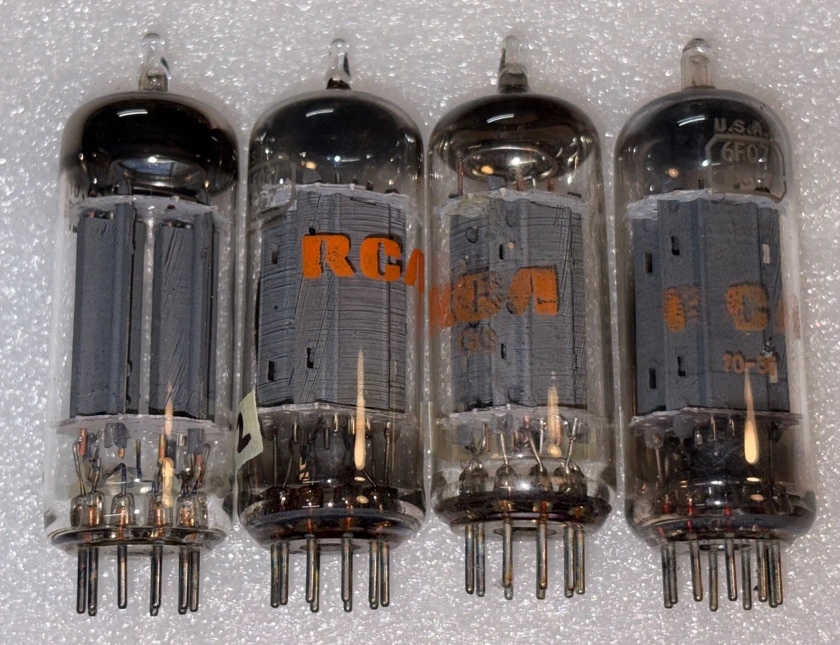 □NEW12893□ SYLVANIA 6CG7/6FQ7（ロングプレート）新品元箱入2本