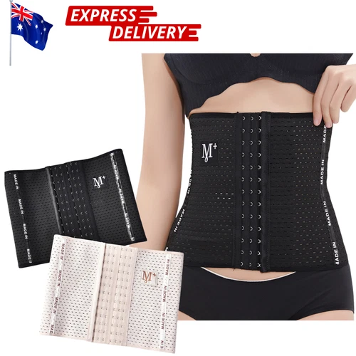 Ladies Corset Waist Trainer Tummy Belt Body Shaper Training Corset Trimmer