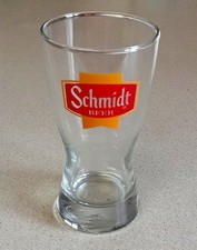 Vintage Schmidt Beer Logo 10oz Pilsner Glass ...