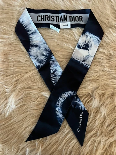 Foulard Christian Dior Mitza tie dye pré aimé