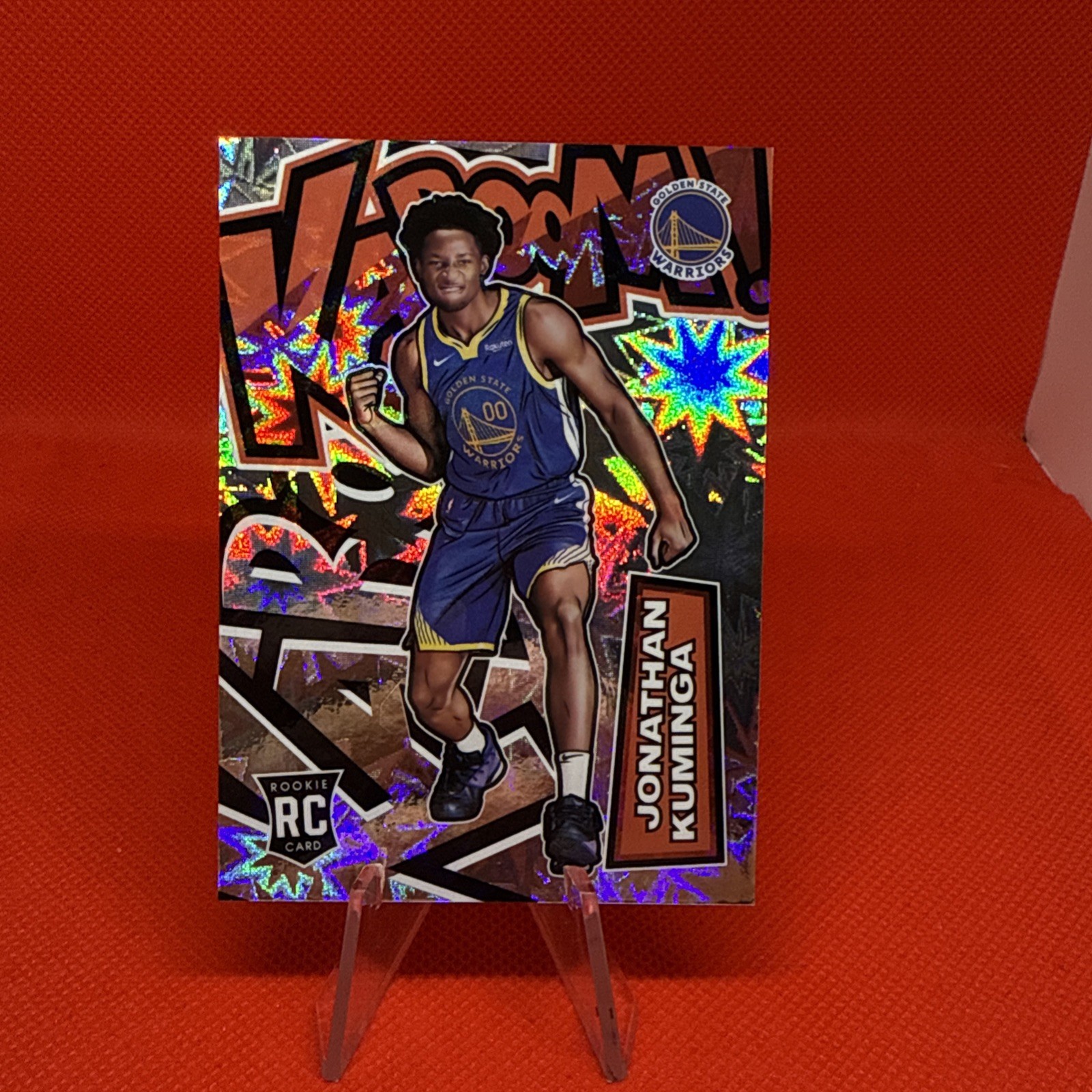 2021 Panini Crown Royale Jonathan Kuminga Kaboom! Rookie RC #19