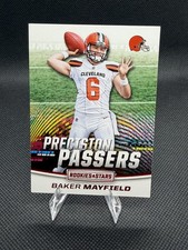 Baker Mayfield Rookie Card 2018 Panini Rookies & Stars Precision Passers #PP-16 . rookie card picture