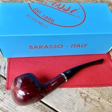 Rossi Rubino Antico Prince (8315) (6mm) Filter Pipe by Savinelli - NEW