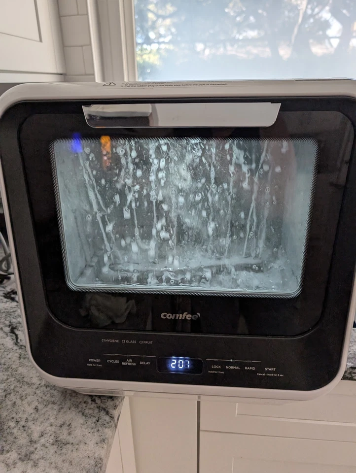 Comfee' CDC17P0ABB tragbarer Arbeitsplatten-Geschirrspüler