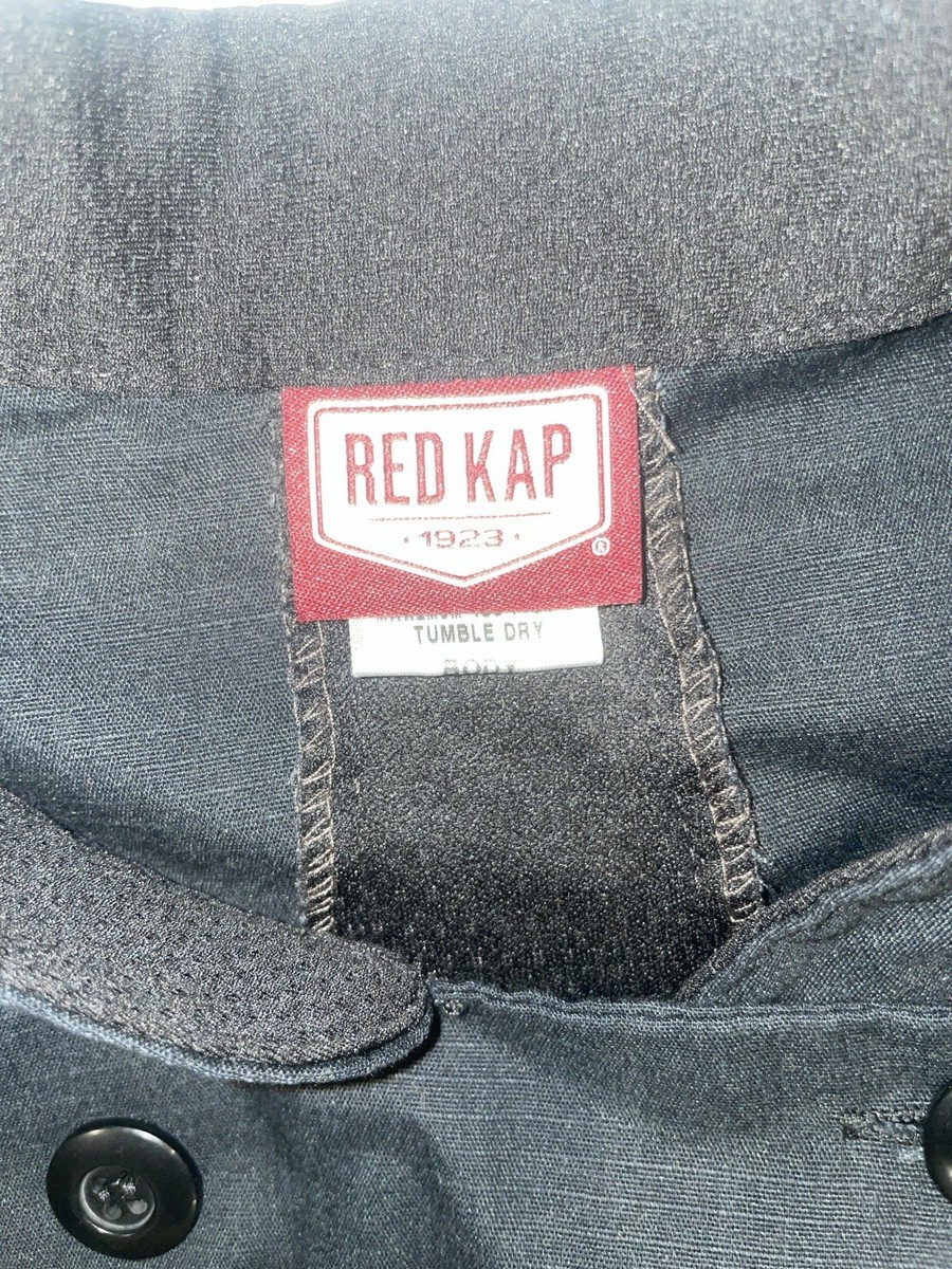 Red Kap Chef Coat Black XL Double Breasted Kitchen Restaurant Uniform Jacket View 4