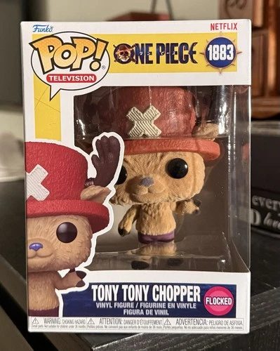 Funko Pop!: (Flocked) TONY TONY CHOPPER #1883 Netflix One Piece Live Action