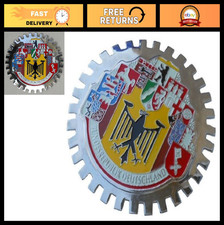 10 German Cities Car Grille Badge Set - Unique Auto Emblems For Car Enthusiasts
