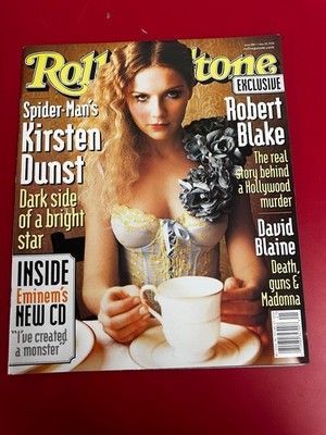 Rolling Stone Magazine May 23 2002 Issue 896 Kirsten Dunst Eminem Blake
