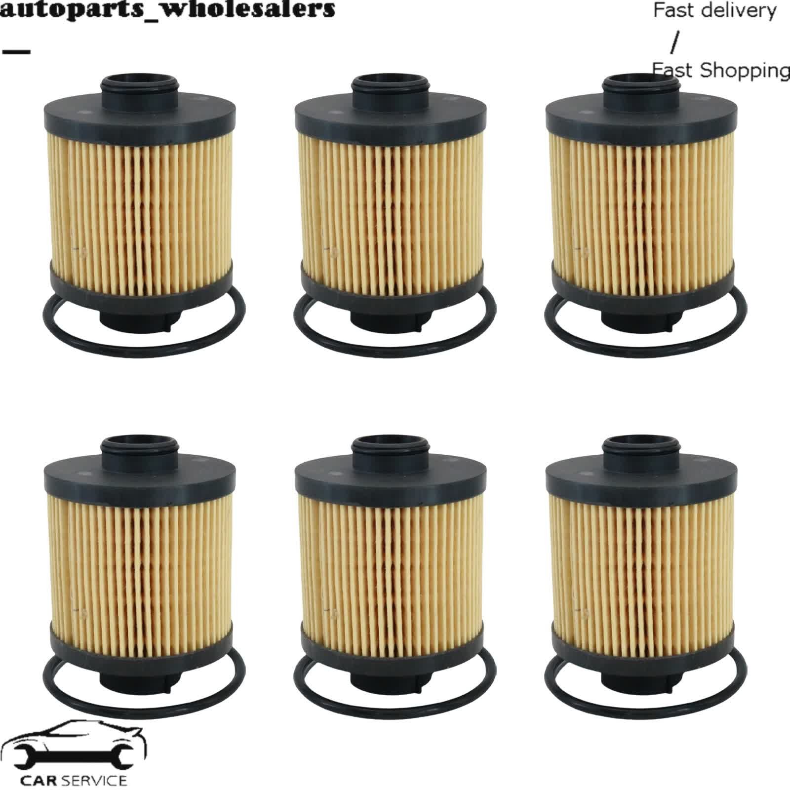 6Pcs For 2004-2008 Lamborghini Gallardo New Oil Filter 07L115561C