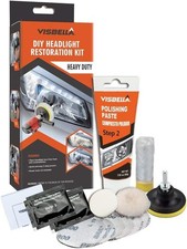 Professional Headlight Restoration Kit DIY Headlamp Brightener Car Care Repair K