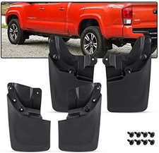 Front Rear Splash Mud Flaps Guards Wheel for 2016-2023 Toyota Tacoma No SR Model
