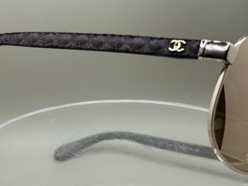 Nuevas gafas de sol serializadas Chanel hechas en Italia 4207 c.395/T6 60-14-135 sin etiquetas - Imagen 1 de 23