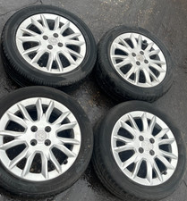 VAUXHALL MERIVA A 03-10 SET OF 16" ALLOY WHEELS & TYRES 205 50R 16 13276428 DN52