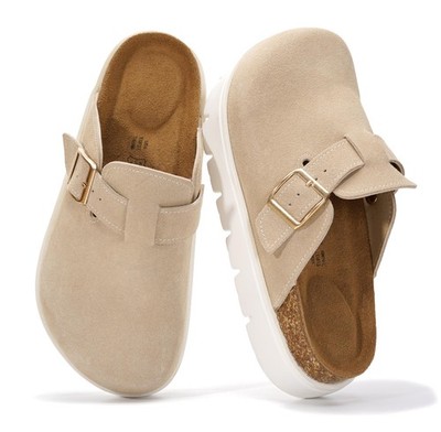 Project Cloud 100% Genuine Leather Platform Clogs for Women Footwear -... 