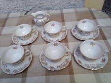 Servizio da tè Seltaman Weiden Bavaria modello Theresia, 6 persone - vintage