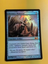 Akroma's Memorial FOIL Mythic. Core Set 2013. M13.Magic the Gathering Card.