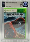 Spider Man Edge of Time Microsoft Xbox 360 Sealed New WATA 9.8 A++ Graded