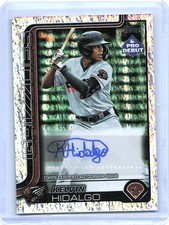 2025 Topps Pro Debut Kelvin Hidalgo Autograph Sparkle Foil #PD-46 /175 MLB Card
