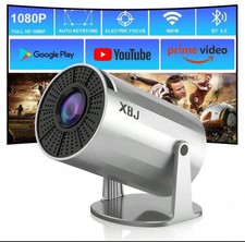XBJ Mini Projector 1080P 4K Portable Home Cinema Movies New Model Christmas Gift
