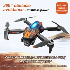 NEW Drone 2026 4K HD Dual Camera WiFi FPV RC Foldable Quadcopter  1/2 Batteries
