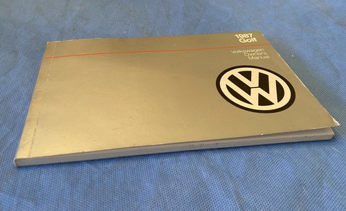 Volkswagen Golf 1987 manual para el dueño VW Service Manager edición - Imagen 4 de 4