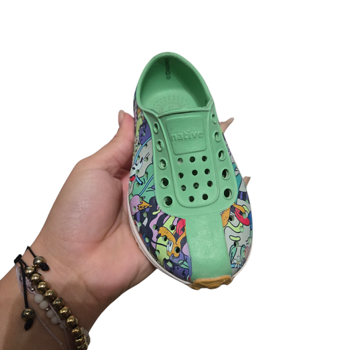 Native x Disney Robbie Sugarlite Print Mickey Shoes Toddler Size 7 - Picture 5 of 5