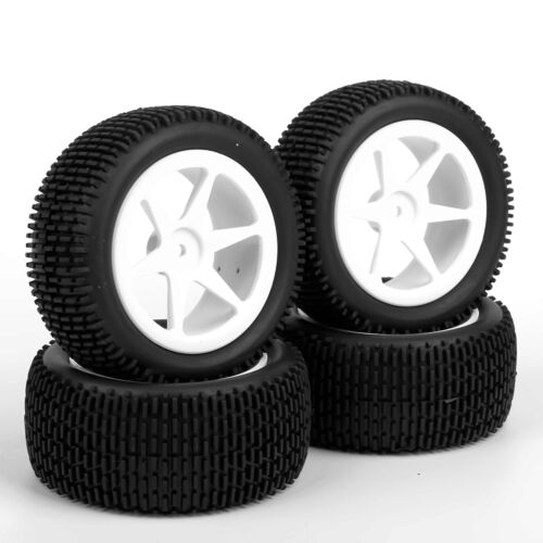 RC 4X 12mm Hex Front&Rear Rubber Tires&Wheels for HSP 1:10 Off-Road Buggy  Car 603629863201 | eBay