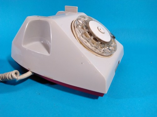 Vintage old disk rotary phone USSR - Picture 9 of 11