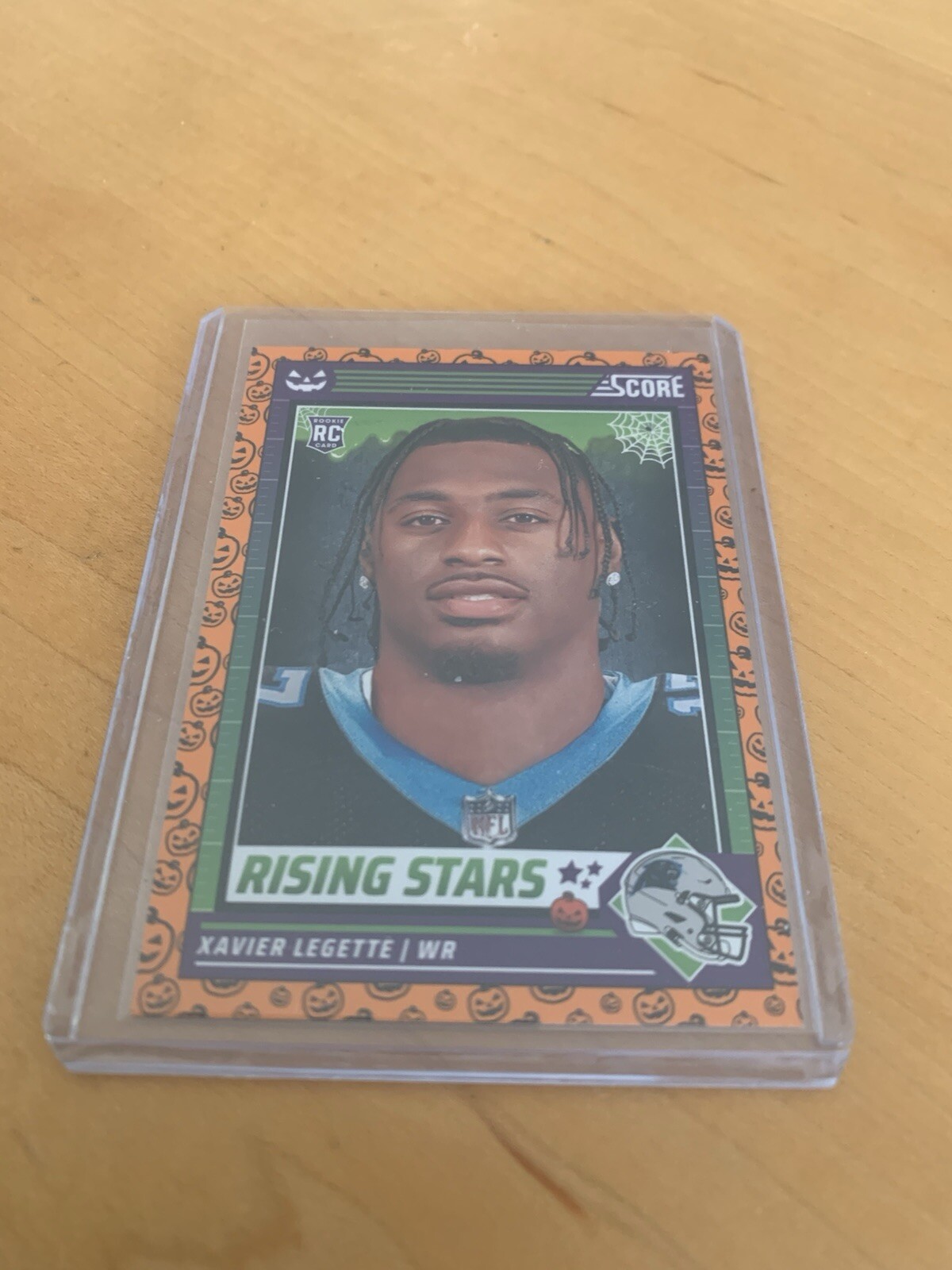2024 Score-A-Treat #49 Xavier Legette A-Treat - Rising Stars Orange Pumpkin card